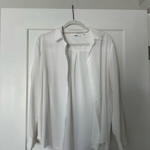 White button down shirt